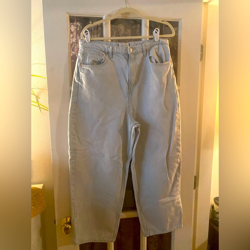 FP mom jeans